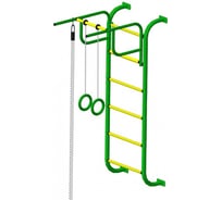 Детский спортивный комплекс Пионер 7 зелёно/жёлтый СГ000002008