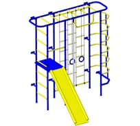 Детский спортивный комплекс Пионер С7ЛМ сине/жёлтый СГ000003156