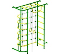 Детский спортивный комплекс Пионер 9М зелёно/жёлтый СГ000001376