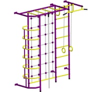 Детский спортивный комплекс Пионер С5С пурпурно/жёлтый СГ000002136
