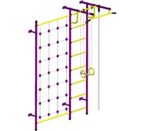 Детский спортивный комплекс Пионер С3С пурпурно/жёлтый СГ000001268