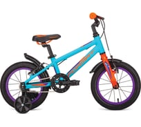 Велосипед FORMAT Kids 14, рост OS 2018-2019, бирюзовый матовый, RBKM9H6F1001