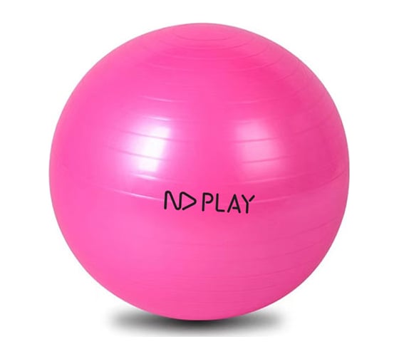 Фитбол ND Play диаметр 75 см, розовый 296633