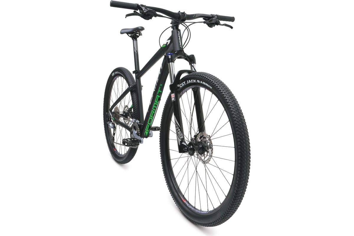 Велосипед FORMAT 1411 29, рост L, 2018-2019, черный матовый ...