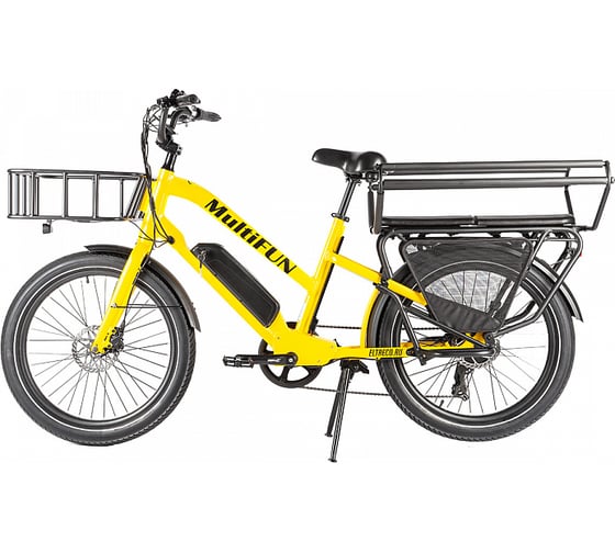 Электровелосипед Eltreco MultiFun желтый-2727 024335-2727