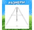 Деревянные качели National Tree Company с гибкими качелями 406057 10