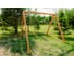Деревянные качели National Tree Company с двумя трапециями 406070 11