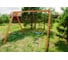 Деревянные качели National Tree Company с трапецией 242738 11