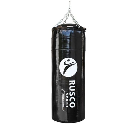 Боксерский мешок Ruscosport 30 кг (+/- 5 кг), 105x35 см, черный 4680062715454