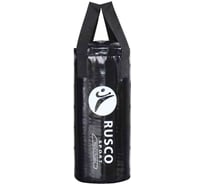 Боксерский мешок Ruscosport 13 кг (+/- 3 кг), 60x30 см, черный 4680062715331