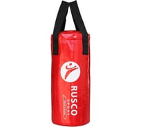 Боксерский мешок Ruscosport 16 кг (+/- 3 кг), 75x30 см, красный 4680062715409