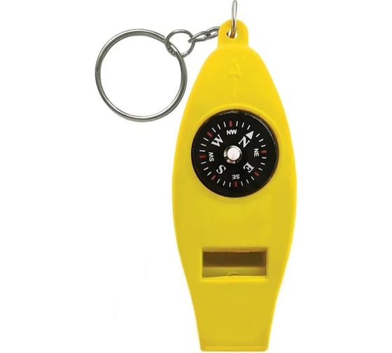 Свисток с 4 функциями SOLARIS желтый S6704yellow