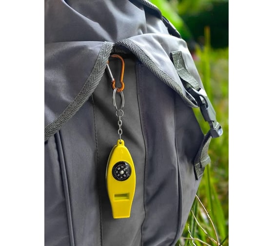 Свисток с 4 функциями SOLARIS желтый S6704yellow