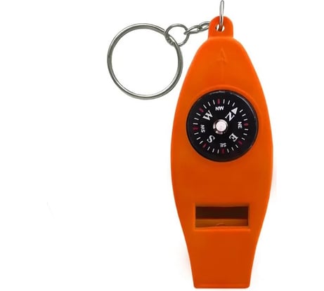Свисток с 4 функциями SOLARIS оранжевый S6704orange