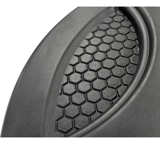 Олимпийский обрезиненный диск Original FitTools черный, с двумя хватами, 25 кг FT-2HGP-25