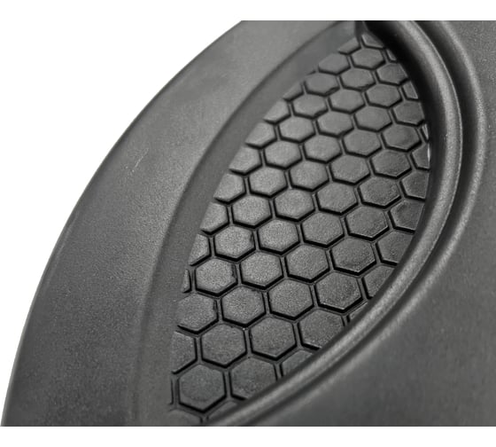 Олимпийский обрезиненный диск Original FitTools черный, с двумя хватами, 10 кг FT-2HGP-10