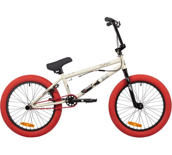 Велосипед NOVATRACK BMX CROW 20", серый, сталь, рама 20'' U-BRAKE 20BMX.CROW.GR4