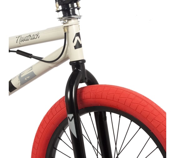 Велосипед NOVATRACK BMX CROW 20", серый, сталь, рама 20'' U-BRAKE 20BMX.CROW.GR4