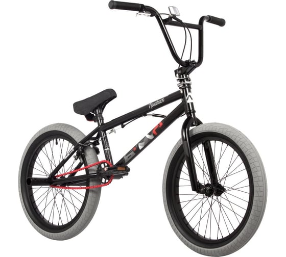 Велосипед NOVATRACK BMX CROW 20", черный, сталь, рама 20'', U-BRAKE 20BMX.CROW.BK4