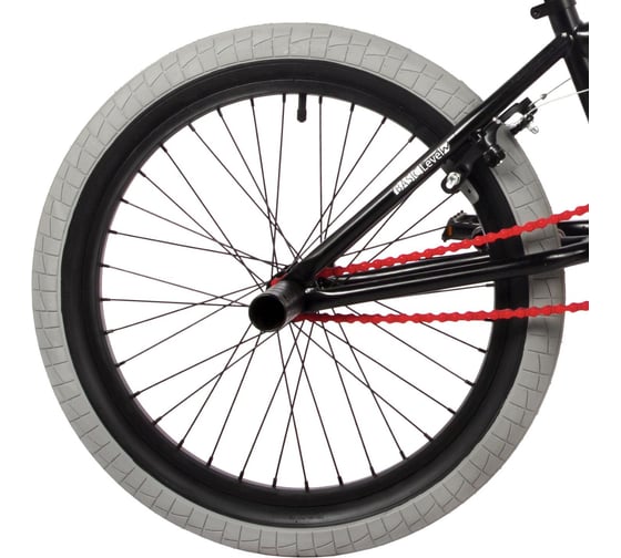 Велосипед NOVATRACK BMX CROW 20", черный, сталь, рама 20'', U-BRAKE 20BMX.CROW.BK4
