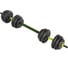 Разборные пластиковые гантели BRADEX 2x20 кг, 2 штанги, ролик для пресса SF 1004 6