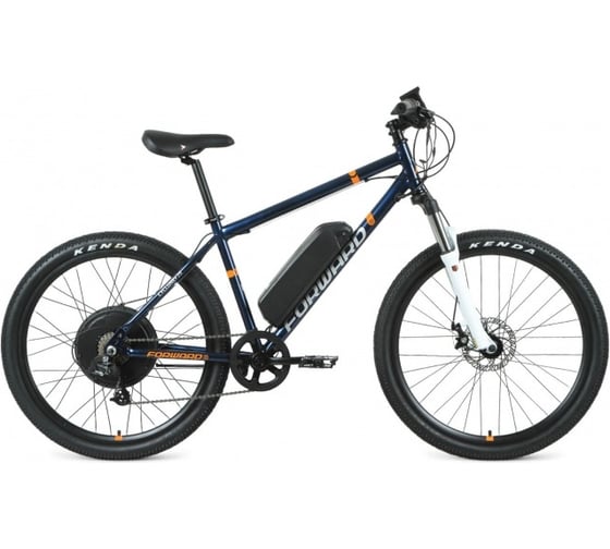 Электровелосипед E-Forward CYCLONE PLUS 26 E-500 2022, темно-синий REB22FW26685 1