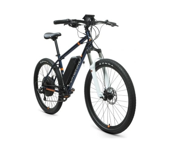 Электровелосипед E-Forward CYCLONE PLUS 26 E-500 2022, темно-синий REB22FW26685