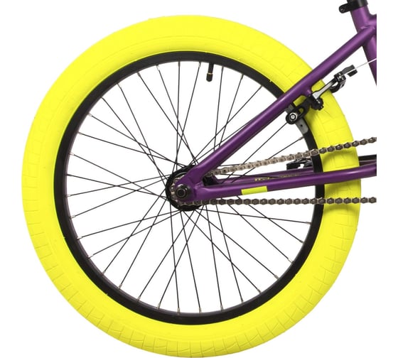 Велосипед BMX JUPITER 20", фиолетовый, сталь , рама 20", U-BRAKE 20BMX.JUPITER.DVL4