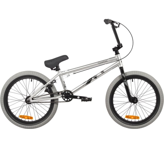 Велосипед BMX PSYCHO 20", серебристый, сталь , рама 20", U-BRAKE 20BMX.PSYCHO.SL4 1