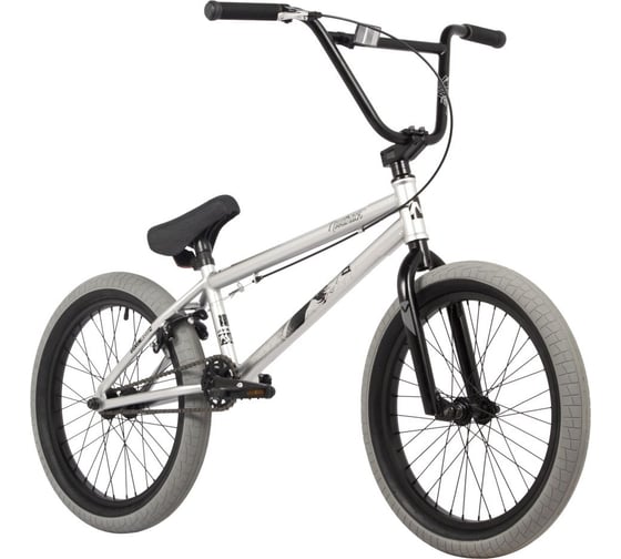 Велосипед BMX PSYCHO 20", серебристый, сталь , рама 20", U-BRAKE 20BMX.PSYCHO.SL4