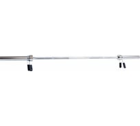 Олимпийский прямой хромированный гриф Rebel  72", с замками R-OB72-C