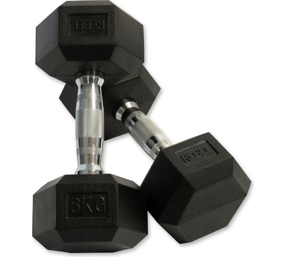 Набор гексагональных гантелей Rebel RGHEX-110 SET, 10 пар, от 1 до 10 кг RGHEX-110 (SET)