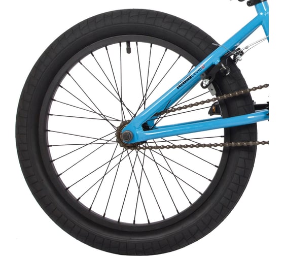 Велосипед NOVATRACK BMX WOLF 20", синий, сталь , рама 19", U-brake 20BMX.WOLF.BL4