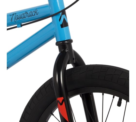 Велосипед NOVATRACK BMX WOLF 20", синий, сталь , рама 19", U-brake 20BMX.WOLF.BL4