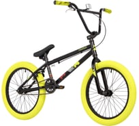 Велосипед NOVATRACK BMX WOLF 20", черный, сталь, рама 20'', U-brake 20BMX.WOLF.BK4