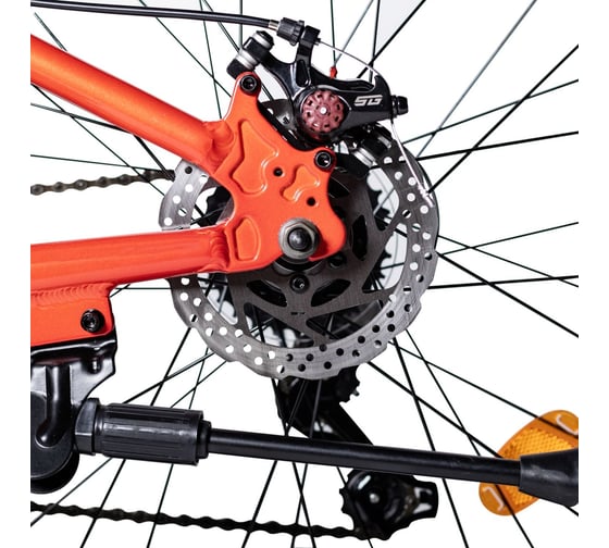 Велосипед NOVATRACK FATBIKE 24" SUV алюминиевая рама 13, 7-скоростей, TY200/TS38, дисковые тормоза STG 24AHD.SUV.13RD4