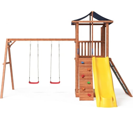 Спортивно игровой комплекс National Tree Company СГ4-Р926-Р912-Р981-тент