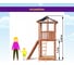 Спортивный городок National Tree Company 3 крыша тент СГ3-Тент 6