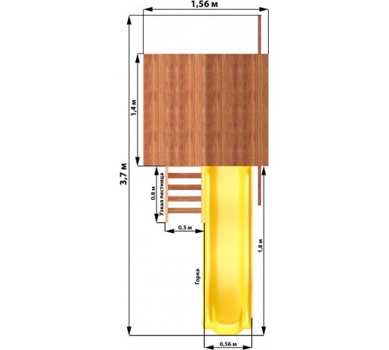 Спортивный городок National Tree Company 1 СГ1