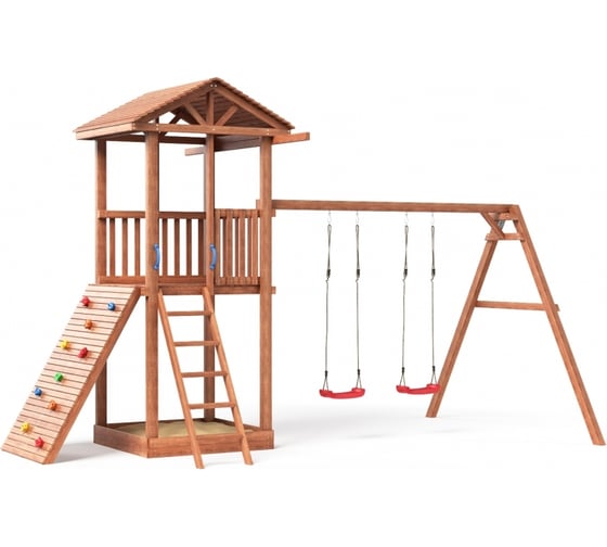 Спортивно игровой комплекс National Tree Company с качелями СГ3-Р912 1
