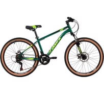 Велосипед FOXX CAIMAN 24", зеленый, сталь, размер 12" 24SHD.CAIMAN.12GN4