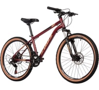 Велосипед FOXX CAIMAN 24", красный, сталь, размер 12" 24SHD.CAIMAN.12RD4