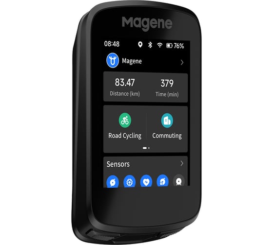 Велокомпьютер Magene GPS C606 черный MGNBT606B