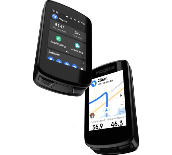 Велокомпьютер Magene GPS C606 черный MGNBT606B
