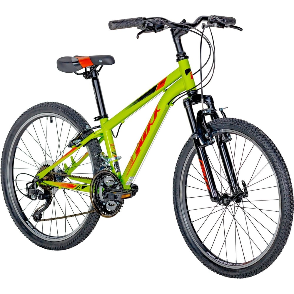 Велосипед FOXX AZTEC 24" зеленый, сталь, 12" 24SHV.AZTEC.12GN4 ...