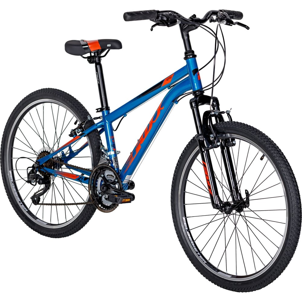 Велосипед AZTEC FOXX 24" синий, сталь, размер 12" 24SHV.AZTEC.12BL4 ...