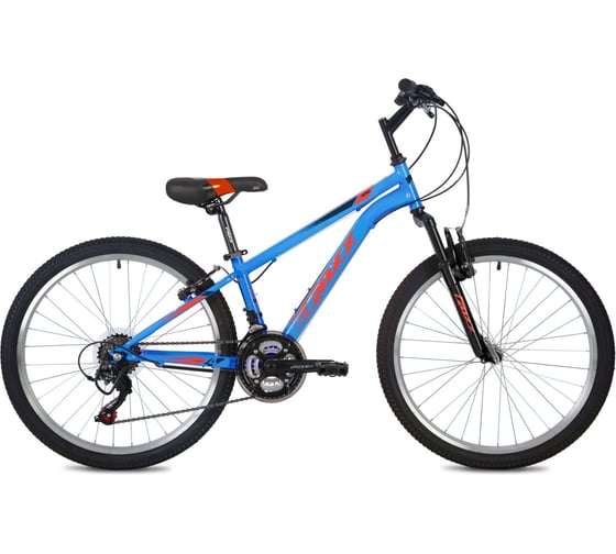Велосипед AZTEC FOXX 24" синий, сталь, размер 12" 24SHV.AZTEC.12BL4
