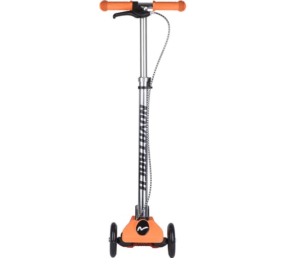 Самокат-кикборд NOVATRACK оранжевый 120B.RAINBOW.OR8