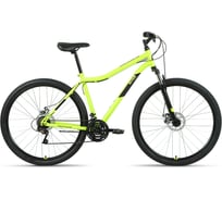 Велосипед горный MTB HT 29 2.0 D (29", 21 скорость) 2022 г, ярко-зеленый/черный ALTAIR RBK22AL29159