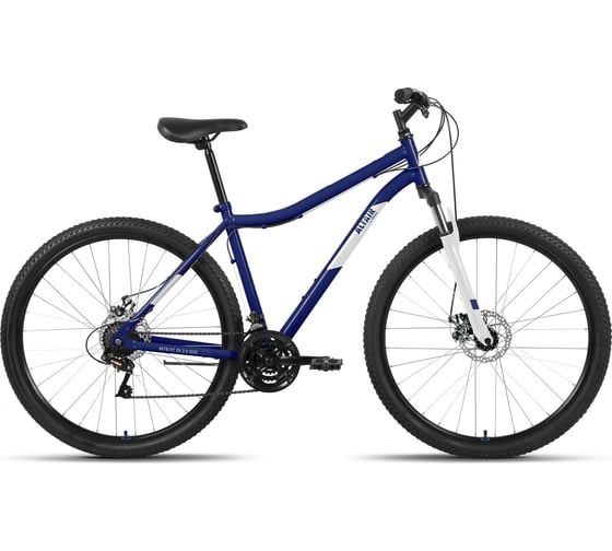 Велосипед горный MTB HT 29 2.0 D (29", 21 скорость) 2022 г, темно-синий/серебристый ALTAIR RBK22AL29170 1